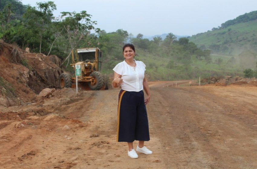 Indicado por Deputada Cassia, asfaltamento das serras de Tarilândia já é realidade