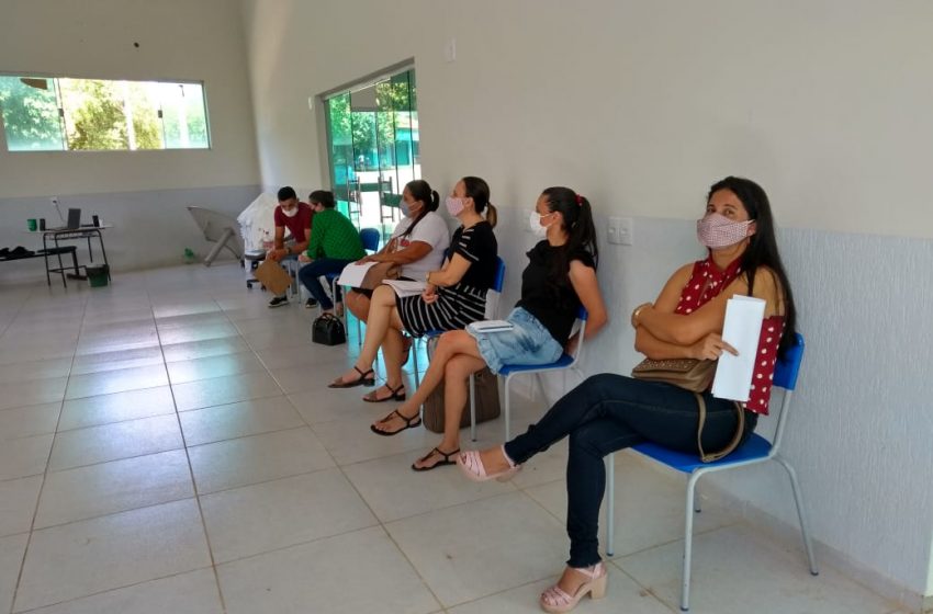  GOV. Jorge Teixeira- Secretaria Municipal de Educação está capacitando funcionários para atuarem nas secretárias escolares.