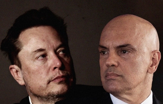 X, de Musk, divulga ordem sigilosa de Moraes para bloqueio de contas