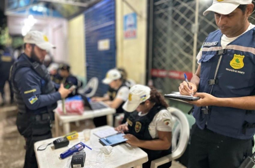  Mais de 200 pessoas foram presas em operação coordenada pelo Detran de Rondônia durante o Carnaval