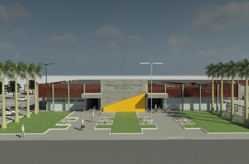  Nova rodoviária vai oferecer estrutura a altura de Cacoal