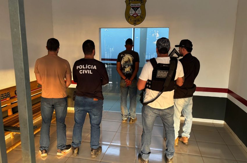  FORAGIDO DE ALTA PERICULOSIDADE É PRESO EM RONDÔNIA EM AÇÃO CONJUNTA DAS POLÍCIAS CIVIS DE DOIS ESTADOS
